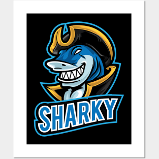 shark esport Posters and Art